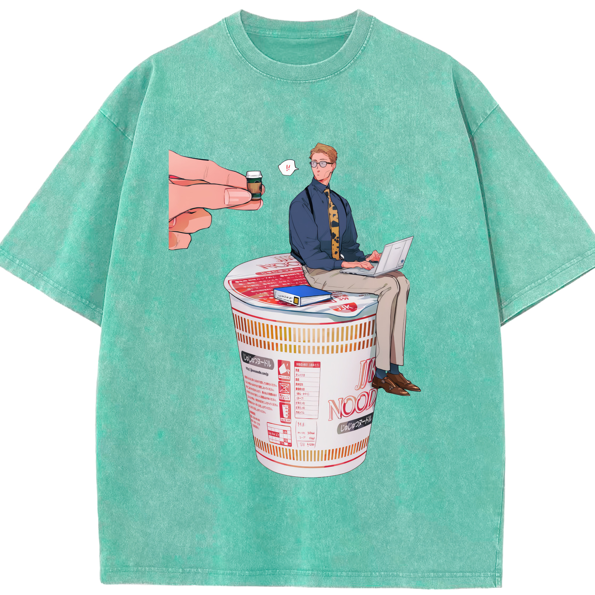 （画像用） 呪術廻戦 Jujutsu Kaisen 綿100% ヴィンテージ風 半袖Tシャツ（フロントプリント）